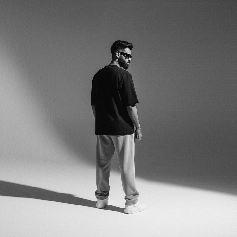 Relaxed sweatpant gray