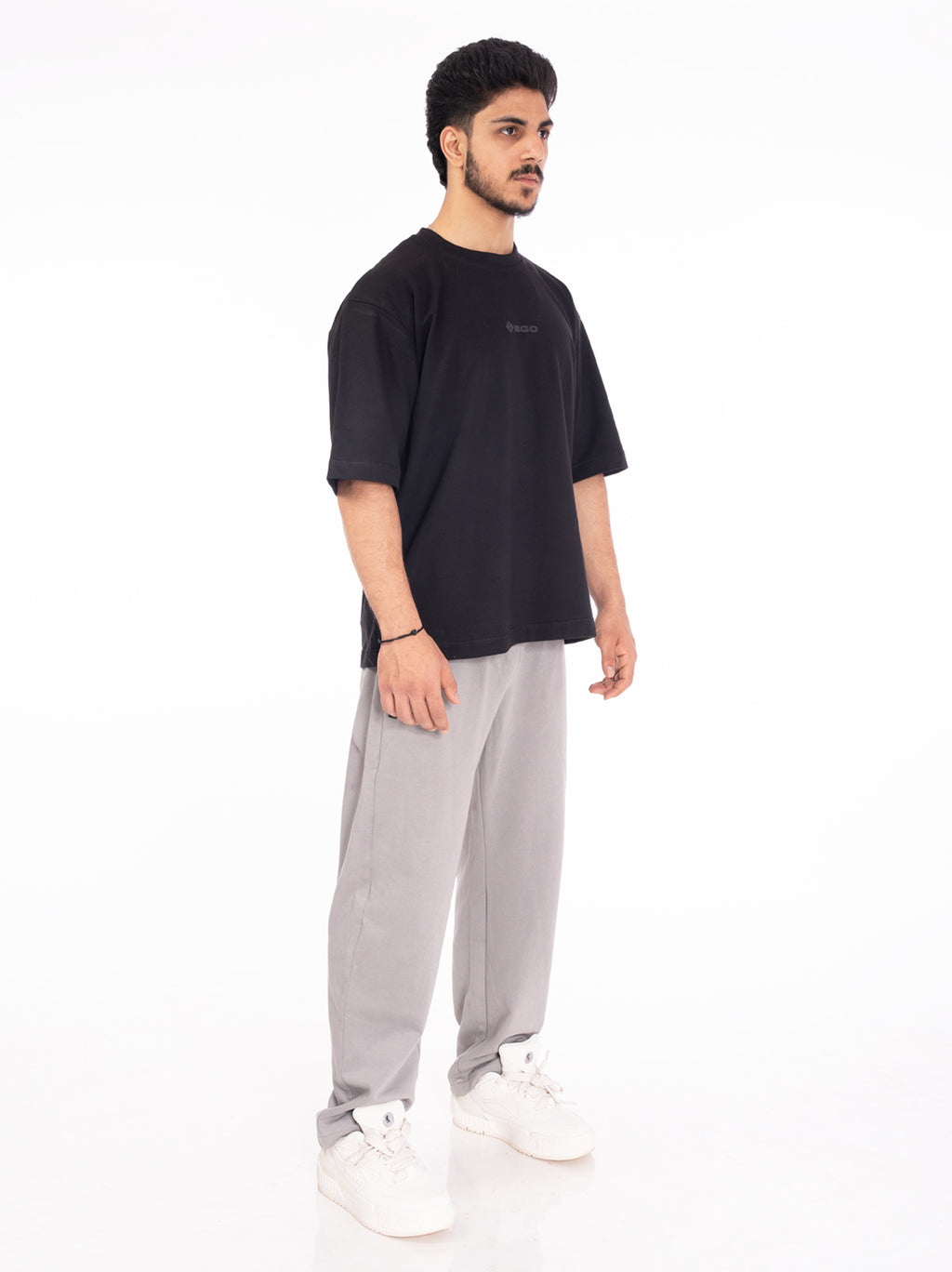 Relaxed sweatpant gray